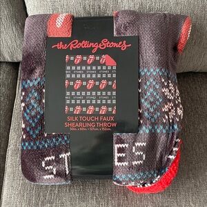 The Rolling Stones blanket